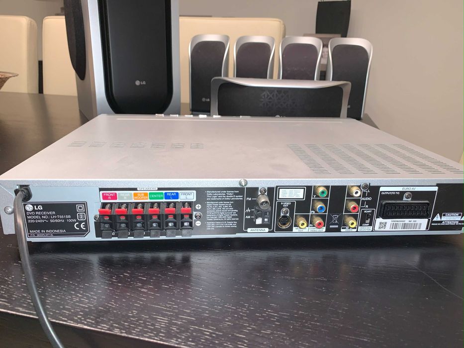 Sistema de audio integrado da LG