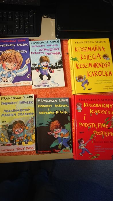 Koszmarny Karolek książki dla dzieci