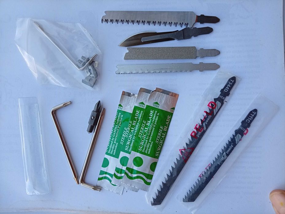 Kit de peças de reposição (aço inoxidável) para alicate multifuncional BIBURY 32 em 1