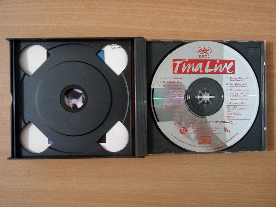 TINA TURNER - Tina Live In Europe 2xCD