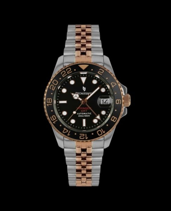 Relógio Tecnotempo Voyager GMT novo!