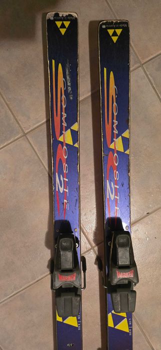 Narty Fisher composite 2 - 170 cm z wiązaniami