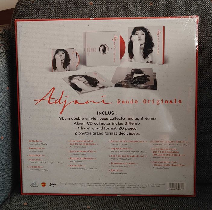 Isabelle Adjani Box Set Deluxe Colecionador NOVO E SELADO