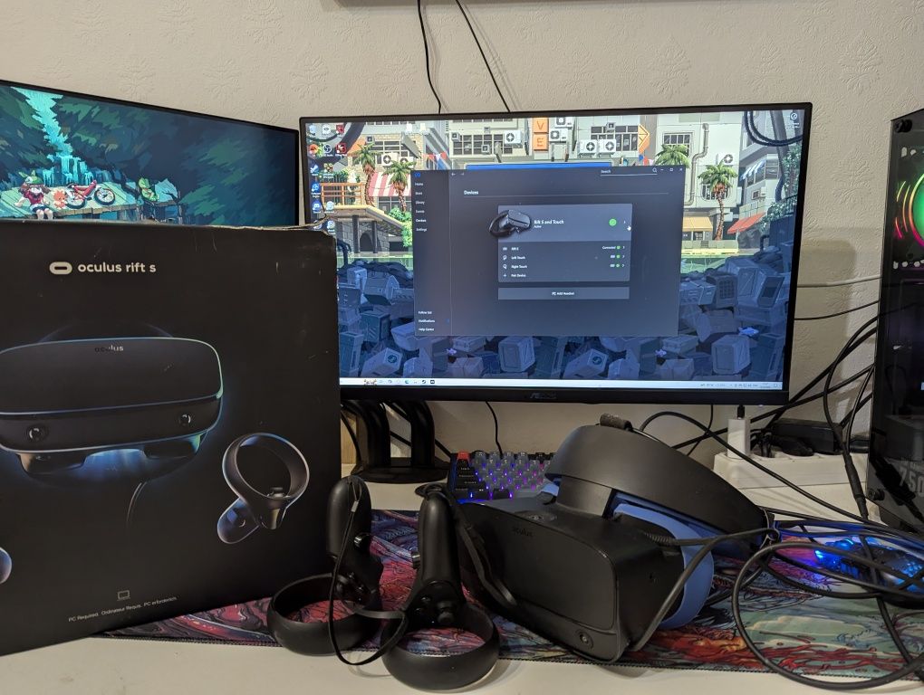 Шолом віртуальної реальності Oculus Rift S: 7 500 грн. - Аксесуари Київ ...