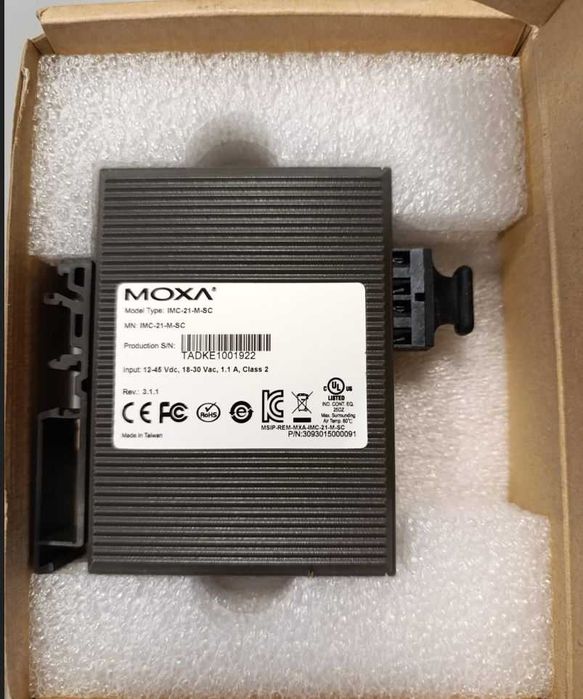 Konwerter Ethernet-światłowód Multimode IMC-21-M-SC MOXA