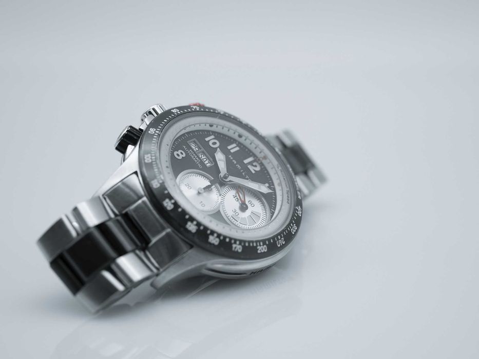 Relógio Hamilton Khaki Tachymiler ETA 7750