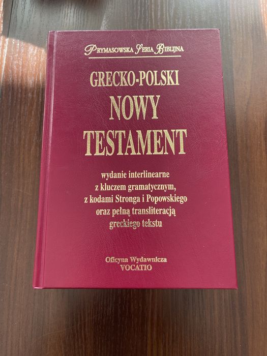 Grecko-polski Nowy Testament vocatio