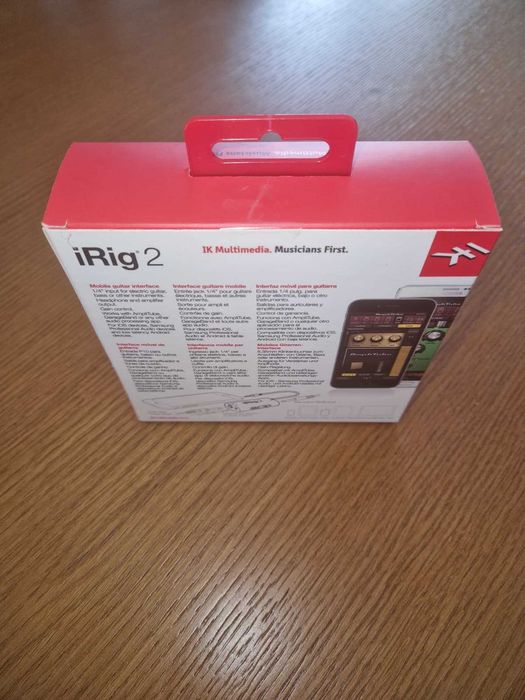 IK Multimedia iRig 2 – novo, nunca aberto