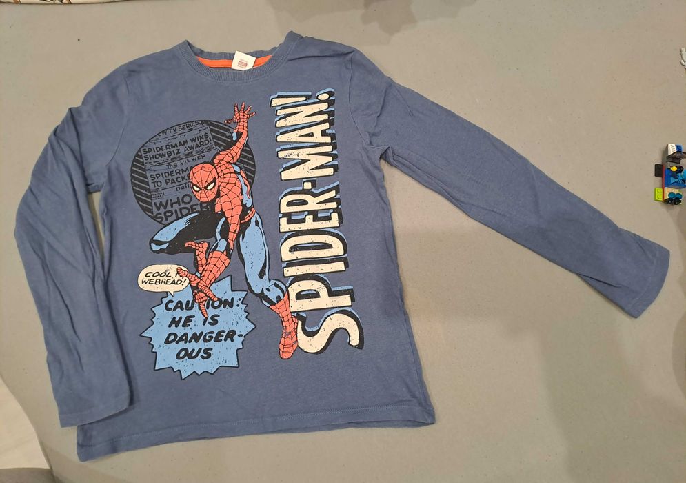 Bluzka chlopieca 134 spiderman