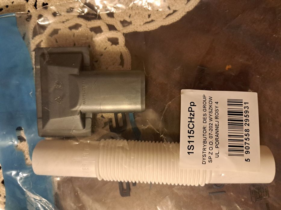 Przelew prostokątny średnica 115 mm