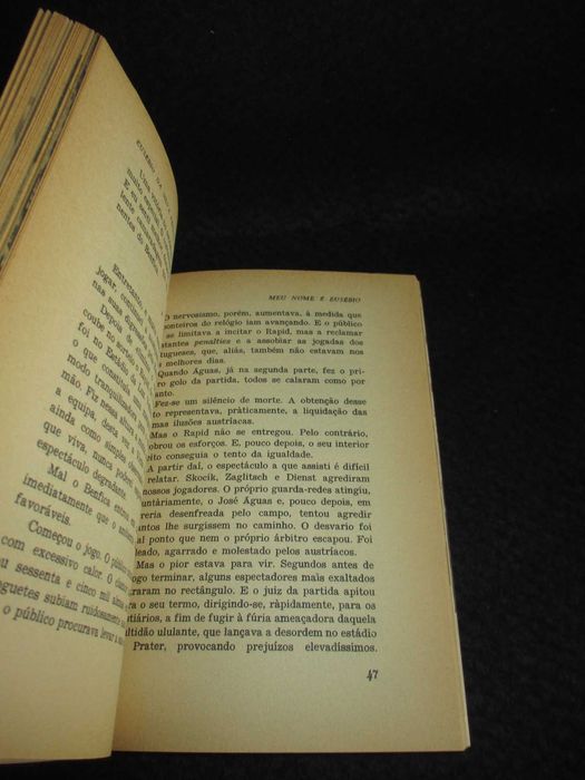 Livro Meu Nome é Eusébio Eusébio da Silva Ferreira RARO