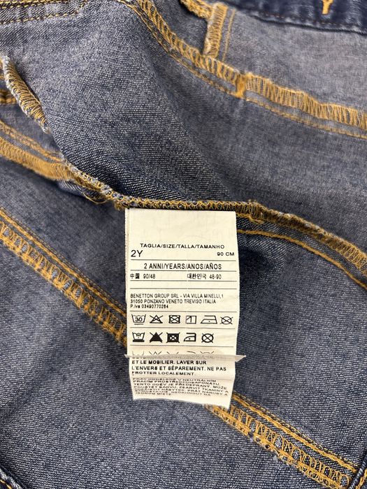 Джинсова куртка Benetton 2Y-90 см