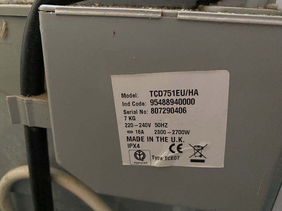 Сушильна машина Hotpoint Ariston TCD751EU/HA