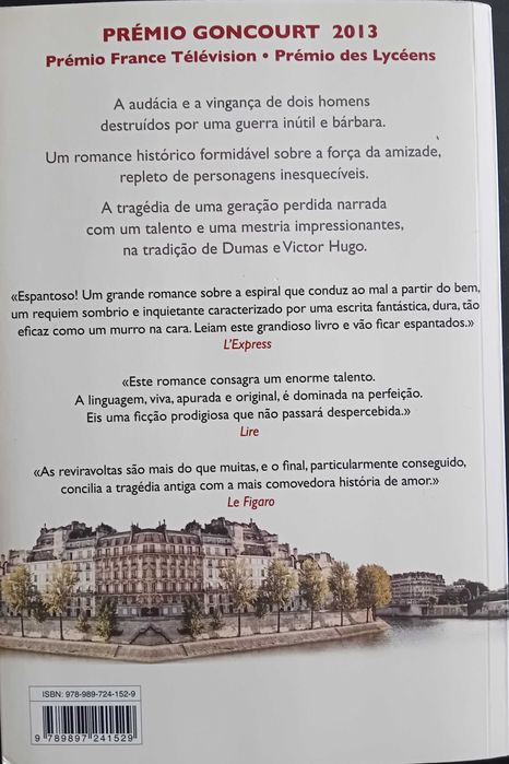 Livro "Até nos vermos lá em cima"