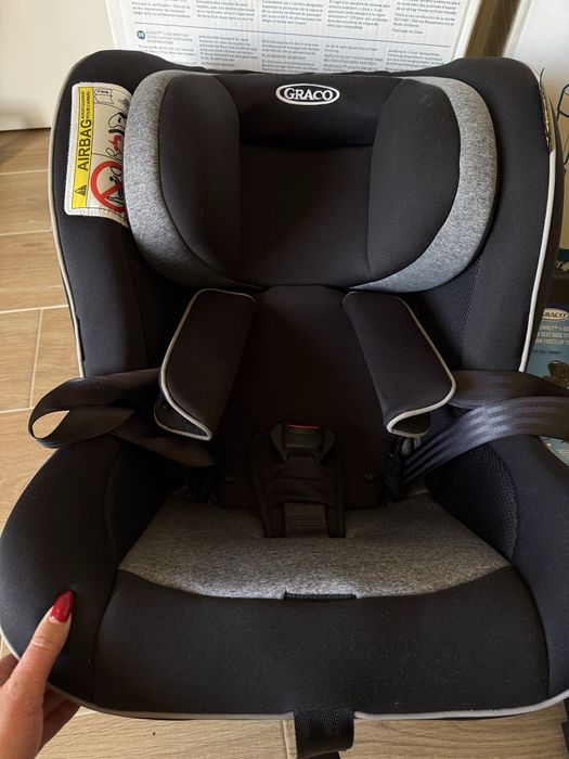 Cadeira auto graco ascent RF (contramarcha) com base isofix regulavel