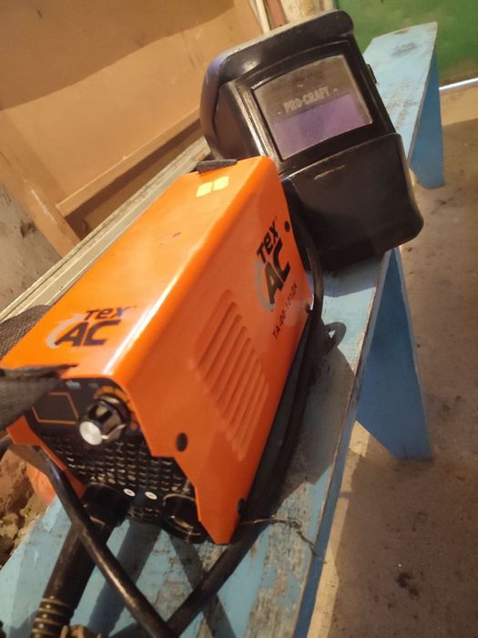 TEX.AC ТА-00-101ДК Зварювальний апарат + маска зварювальна