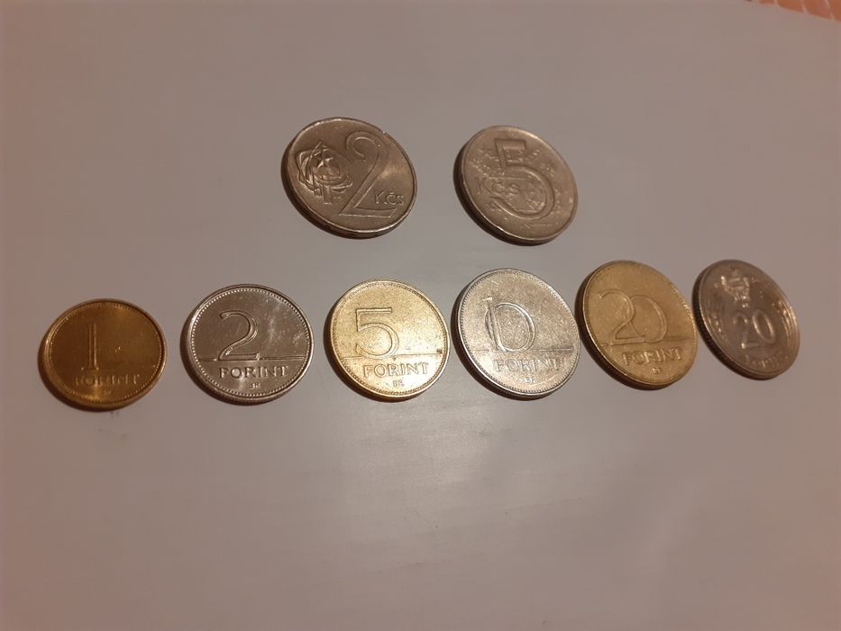 Монеты Венгрия, Чехия