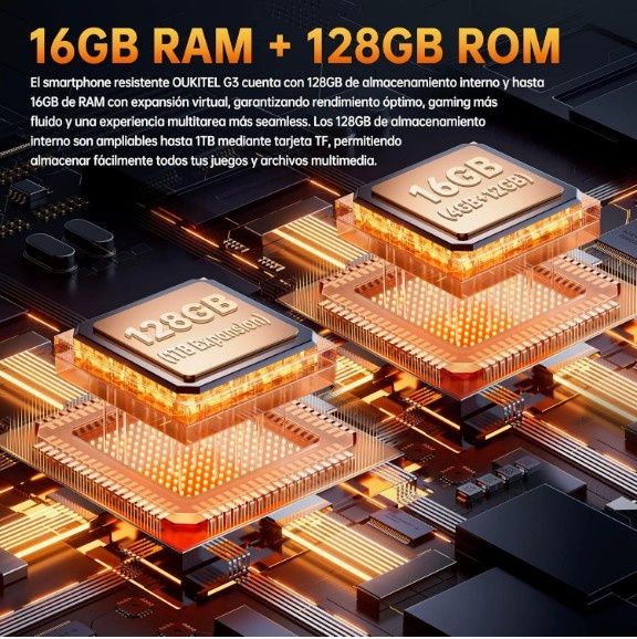 Oukitel G3 novo a prova de água, choques e poeira.