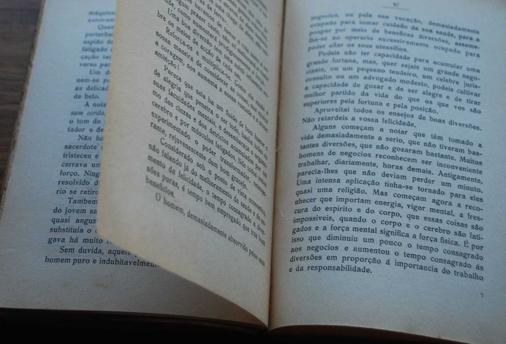 A Alegria de Viver de Orison Swett Marden - Ano Edição 1924