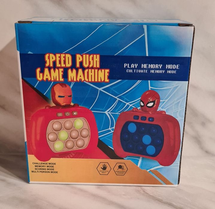 Gra Pop It Spider-Man
