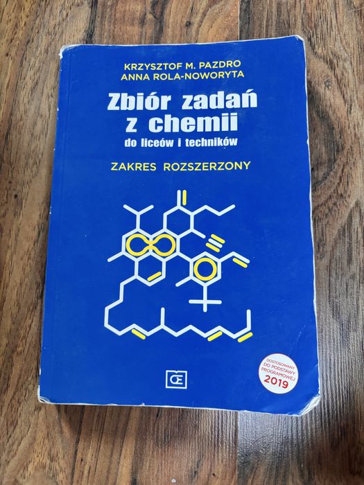 Zbiór zadań z chemii zakres rozszerzony pazdro