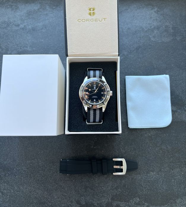Механічний годинник Corgeut Automatic | Miyota 8215 | Сапфірове скло | 100 м Часы мужские механические