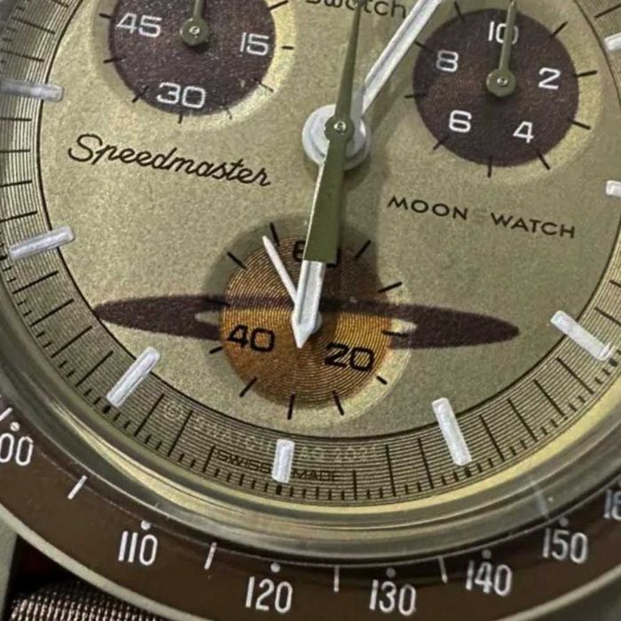 Omega x Swatch Mission to Saturn SO33T100 - Tech Lux Edition