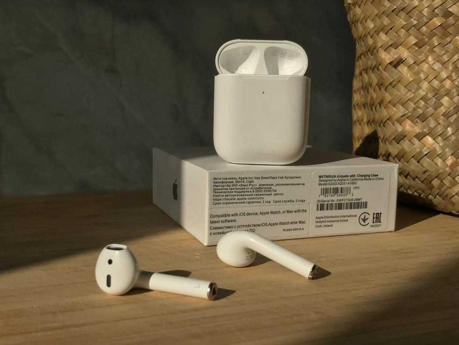 Airpods 2 Люкс качество Лучший выбор Premium 1в1 к