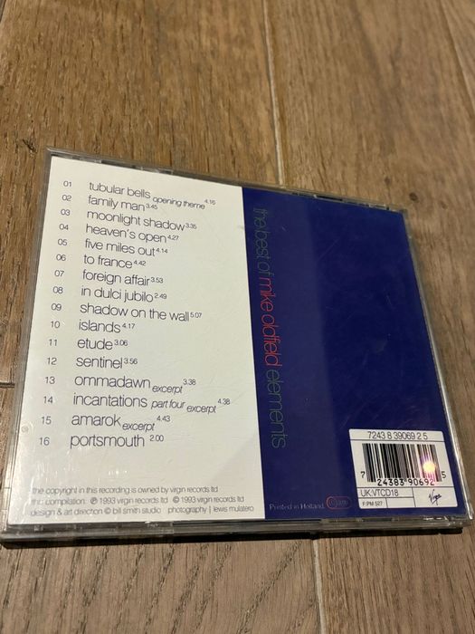 Mike Oldfield - Elements (The Best Of) CD
