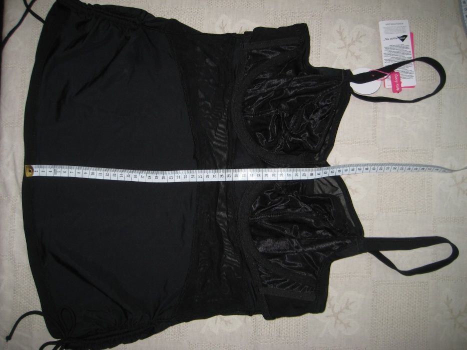 Curvy Kate tankini góra stroju kąpiel. 85D 38D fiszbiny wbudow stanik