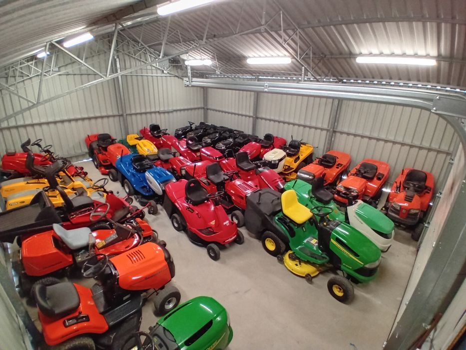 Kosiarka traktorek Castelgarden V2 20km pompa oleju kosz