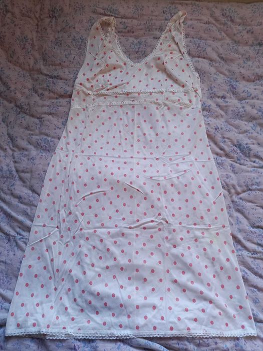 Комбинация с кружевами