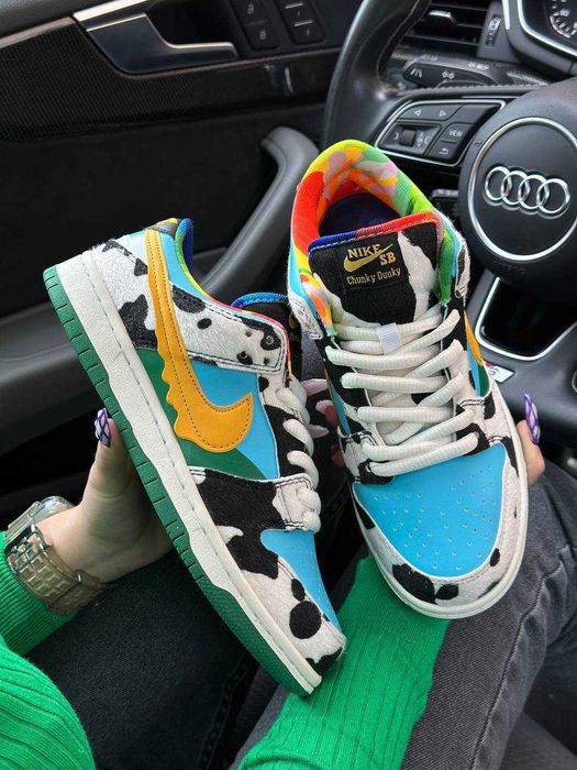 ЦІНУ ЗНИЖЕНО — Жіночі Nike SB Dunk Low Ben & Jerry’s Chunky Dunky