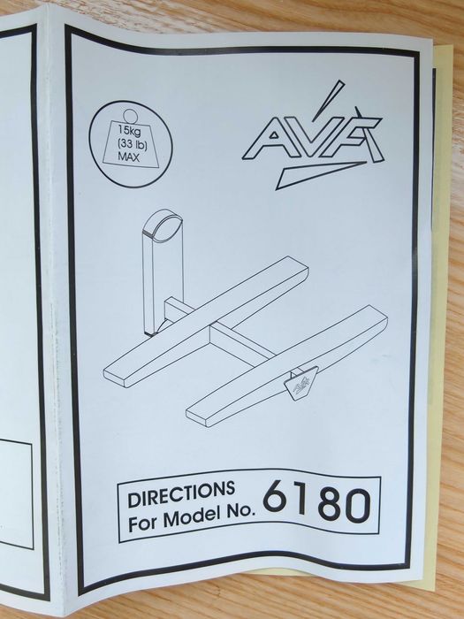 Настінна полиця для тюнера, DVD, консолі AVF Vector (до 15 кг)