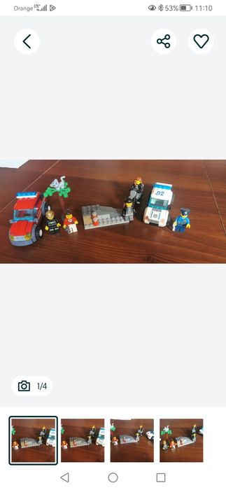 Lego city straż pożarna policja