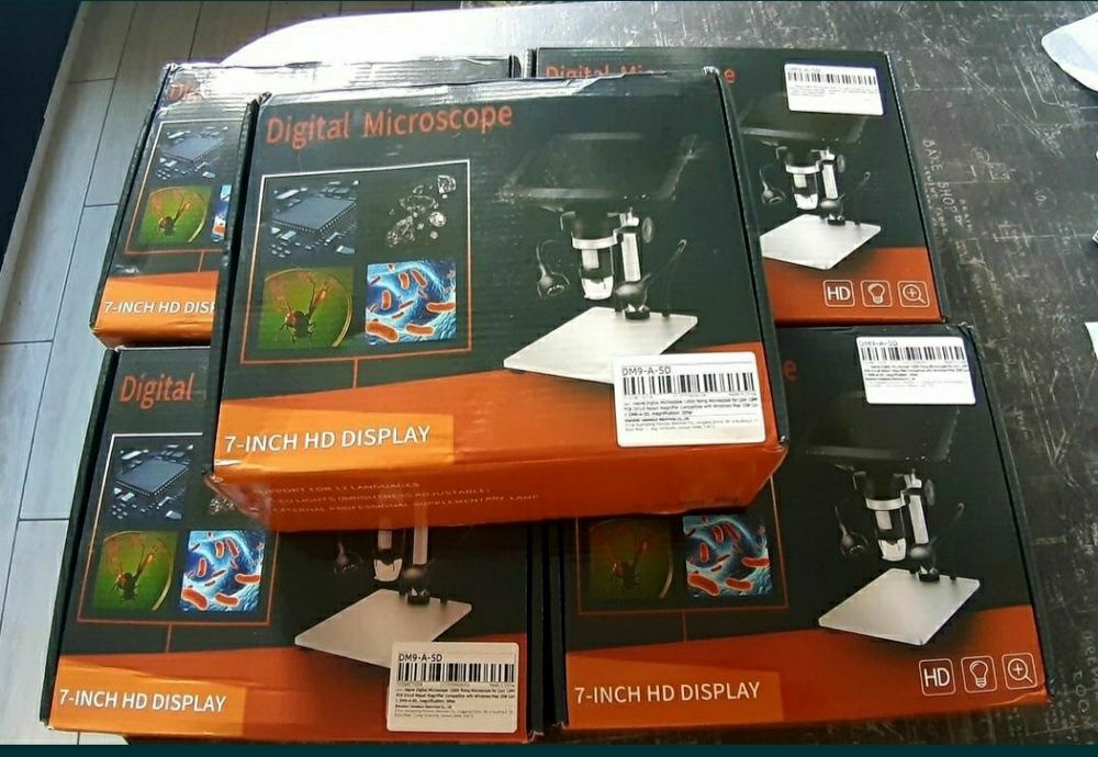 Мікроскоп цифровий(микроскоп)-DM9/7дюймів ,підключається до комп'ютера