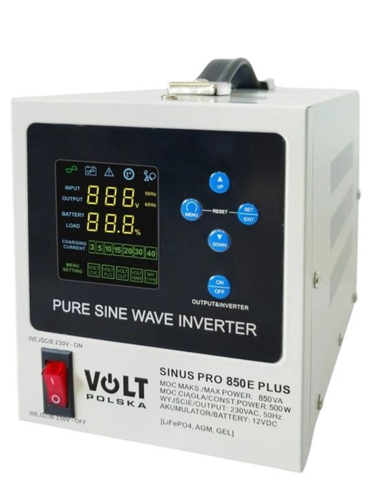 ДБЖ Volt Polska sinusPRO 850 E Plus 12/230V 500W/850VA