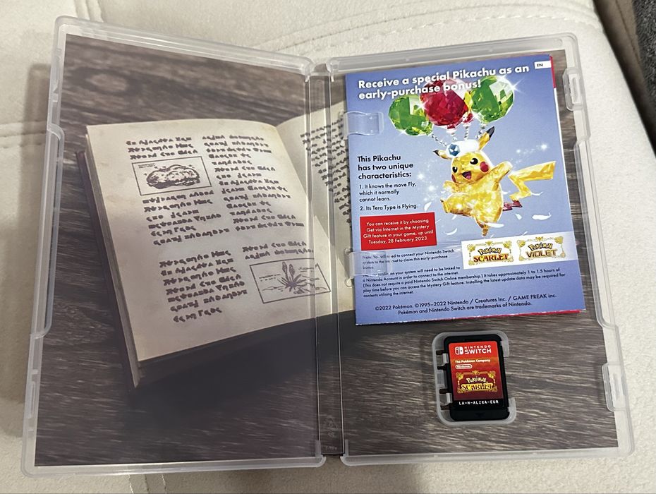 Pokemon Scarlet Switch