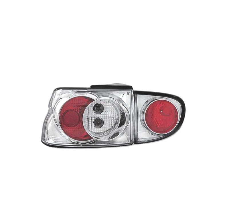 FAROLINS TRASEIRO PARA FORD ESCORT MK6 7 93-00 CROMADOS LOOK LEXUS
