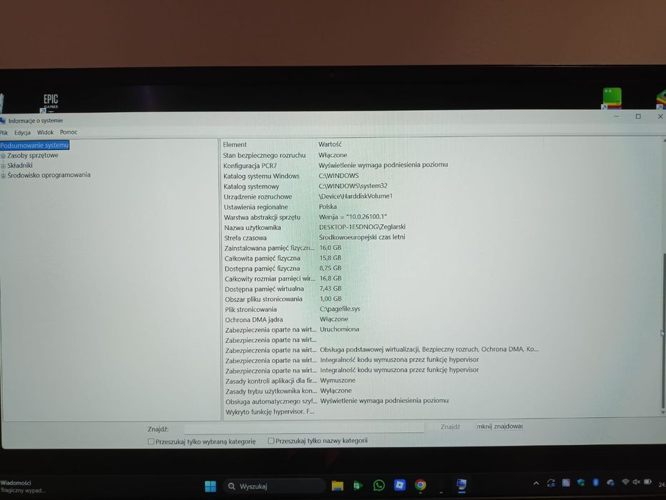 Laptop MSI modern 15 A10M