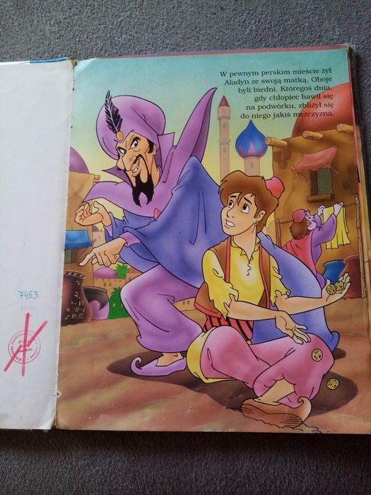 Bajka Disney "Lampa Aladyna"