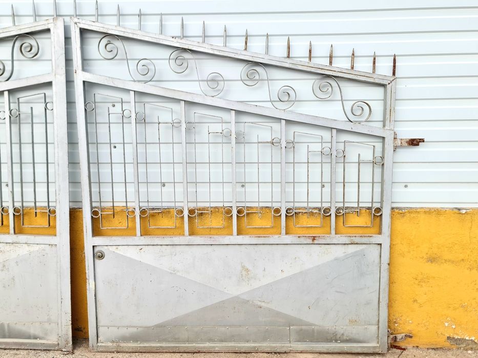 Portão em ferro trabalhado
