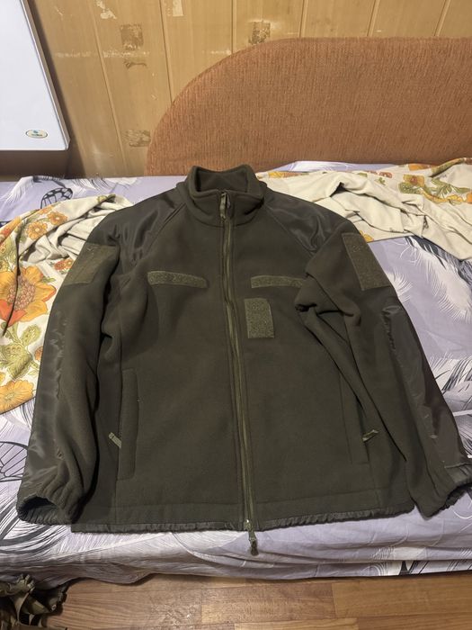 Флісова кофта (зелена)