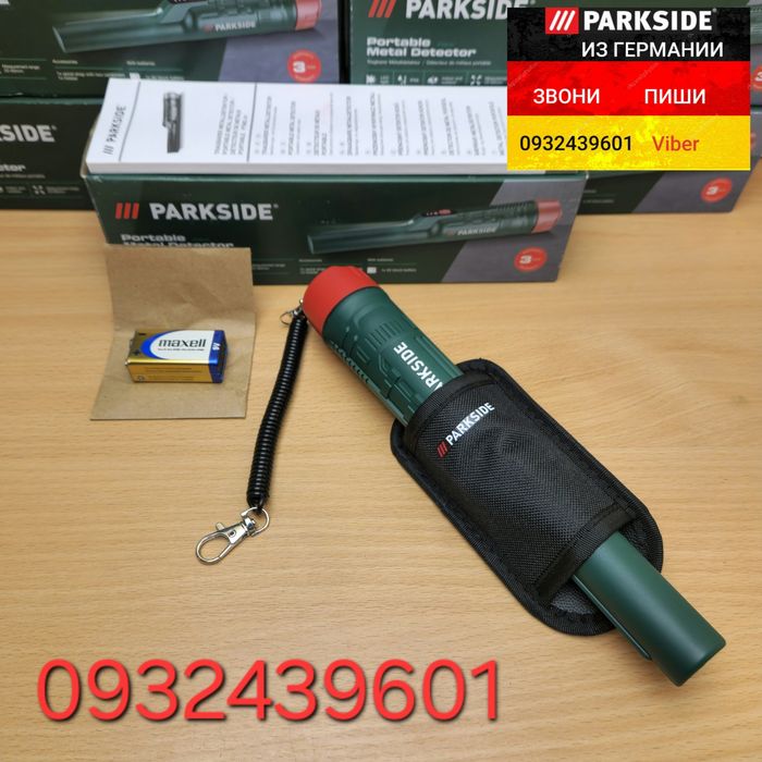 Ручной металлоискатель пинпоинтер детектор метал из ГЕРМАНИИ Parkside