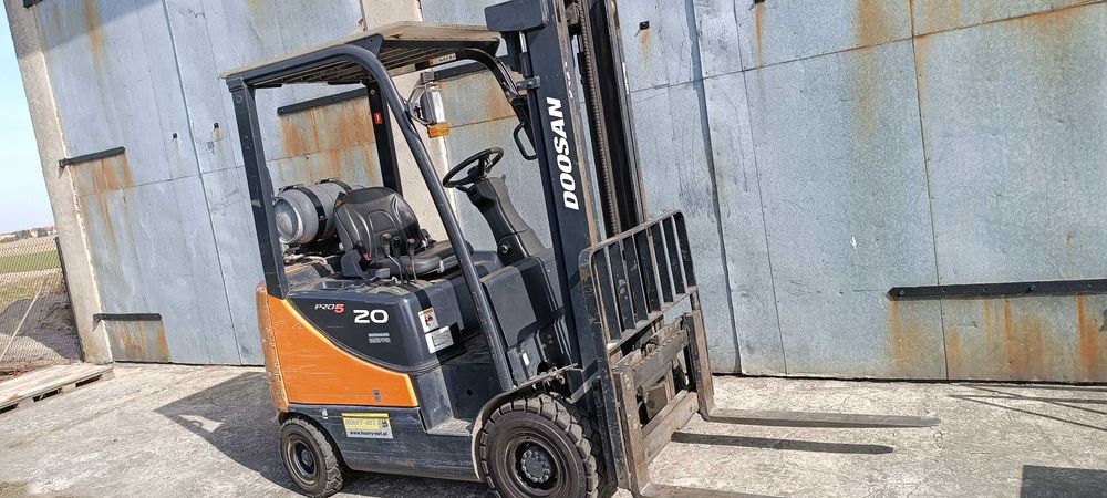 Wózek Widłowy DOOSAN Pro 5 (G20) | 2.0T | LPG | Stan Bardzo Dobry