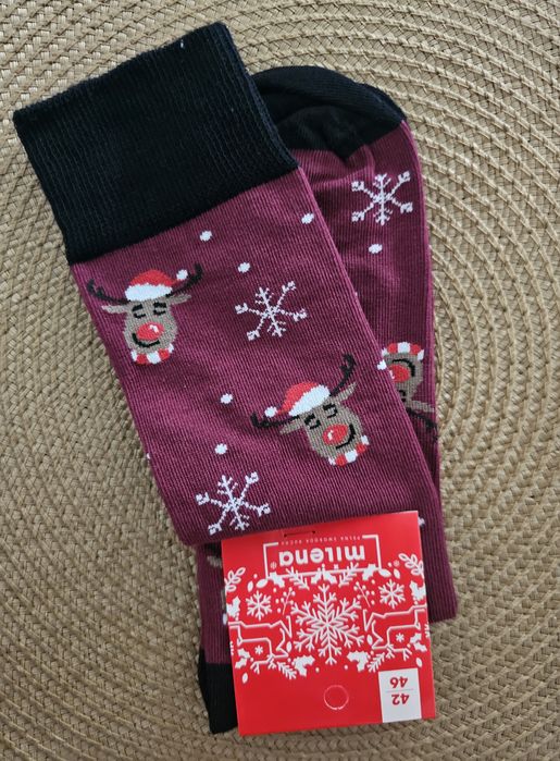Skarpetki męskie świąteczne