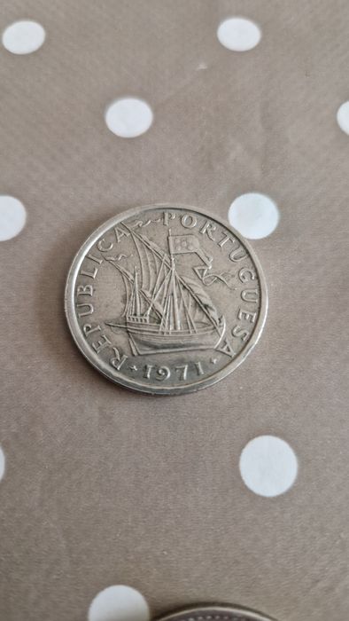 2 Moedas 10$00 República Portuguesa 1971