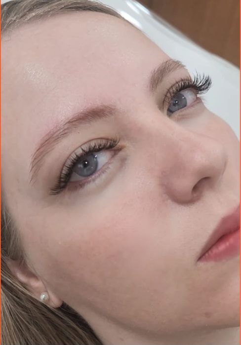 Pestanas, sobrancelhas, limpeza de pele