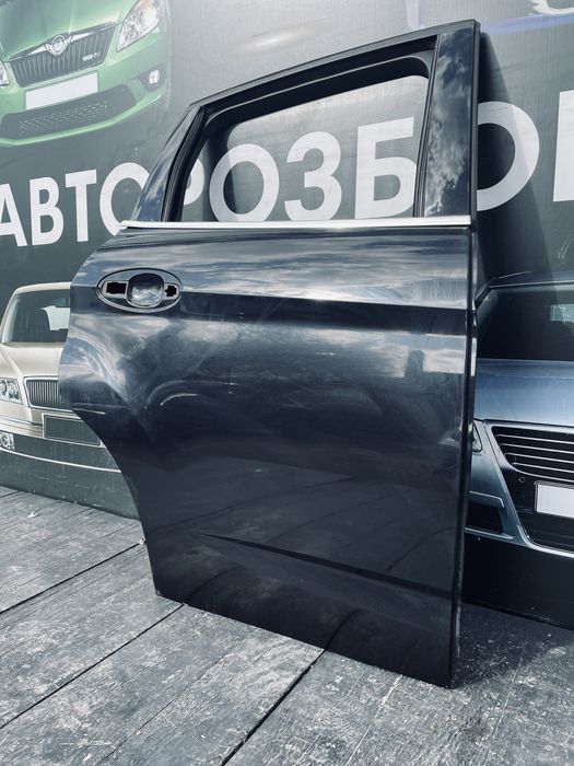 Двері Ford C-Max Дверка Ц-Макс 2010-2015 Дверь 2 Покоління Чорна Задня