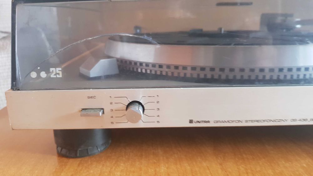 Gramofon Stereo UNITRA BERNARD GS-438 Srebrny